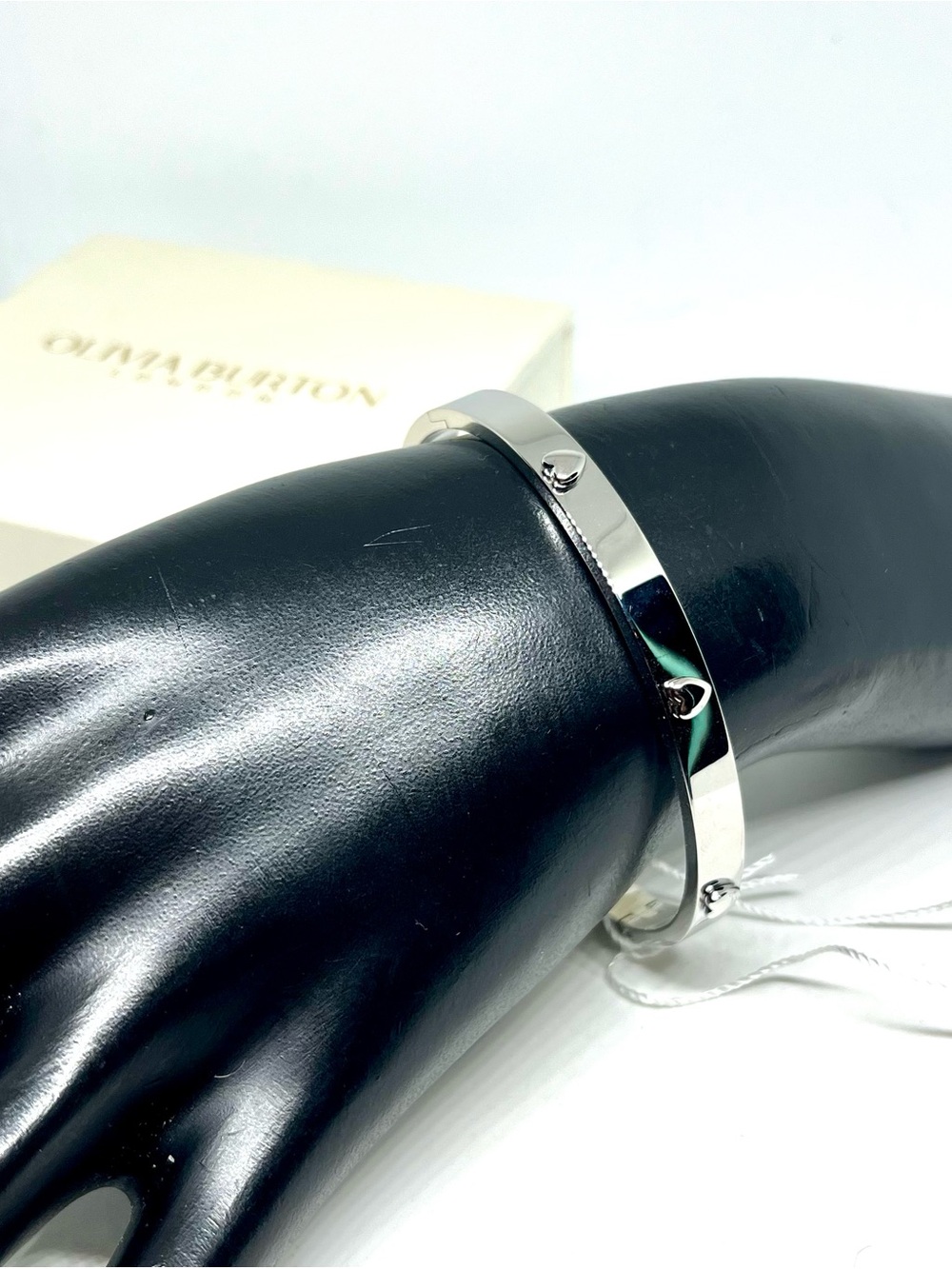 Olivia Burton London Mini Heart Bangle NWT